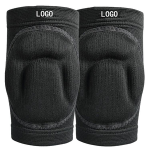 High Quality Neoprene Compression Fitness Safety <b>Knee</b> Custom Thick <b>Padded</b> Adjustable Elastic Professional Protection Support - Product Image 1