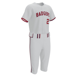 Chemises d'uniforme de baseball et de softball pour hommes adultes personnalisées, 100% polyester, 300g, tissu respirant à séchage rapide, impression par transfert par sublimation - Product Image 5