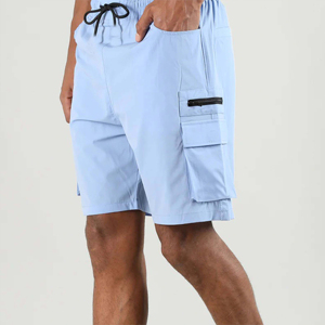 Wholesale Stylish and Functional Mens 2-in-1 Sports <b>Shorts</b> Built-In <b>Compression</b> Liner Ideal for Training and Casual Wear - Product Image 5