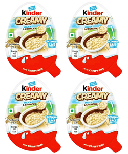 Kinder Creamy Milky Crunchy 456g Caja de 24 Unidades con 8.4g de Proteína por 100g para un Suministro de Energía Sostenido - Product Image 2