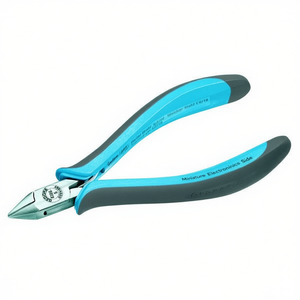 Ciseaux de précision Gedore pour électronique avec tête pointue et fonction de coupe latérale - Product Image 3