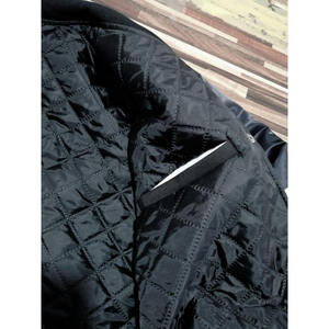 Vente directe usine, faible MOQ, veste bomber imperméable à capuche pour homme, personnalisée avec impression par transfert thermique, qualité supérieure, col montant en toile - Product Image 5
