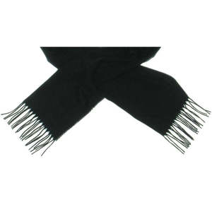 Sciarpa Invernale da Donna Kenneth Cole New York con Frange, Nera, in Denim con Motivo Floreale e Leopardato, Taglia Regolare - Product Image 3