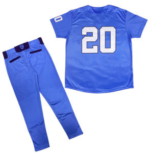 Ropa de béisbol y softbol personalizada de alta calidad, secado rápido, transpirable, OEM, ODM, conjunto de uniforme de camiseta de fútbol de béisbol impreso - Product Image 2