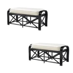 Best Seller Bench Rattan Wicker With Comfortable <b>Cushion</b> High Quality Export at Wholesale Price Indoor and Outdoor Product - Product Image 1