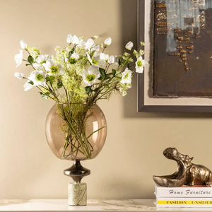 Premium metal <b>decor</b> <b>vase</b> for coffee table and shelf accent minimalist metal <b>decor</b> <b>vase</b> for timeless interiors metal <b>decor</b> <b>vase</b> - Product Image 3