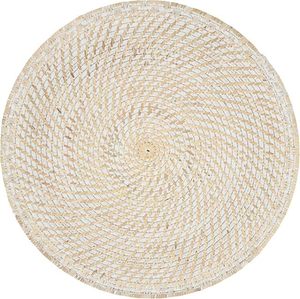 Best Natural Rattan Rounded Placemat for Parties and Functions Tableware Decorative Design <b>Mats</b> & Pads - Product Image 1