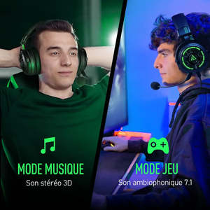 ชุดหูฟังสำหรับเกมเมอร์พีซีแบบพิเศษพร้อมแผ่นรองหูฟังที่สวมใส่สบาย ดีไซน์แบบครอบหูที่ทนทานเพื่อประสิทธิภาพสูงสุด - Product Image 6