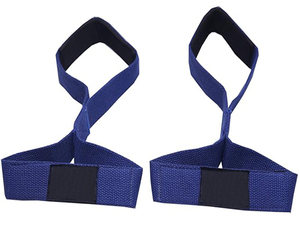 Vente en gros Logo personnalisé Figure huit sangles Figure 8 sangles de protection du poignet sangles poignet réglable ceinture en cuir de gymnastique personnalisée - Product Image 6