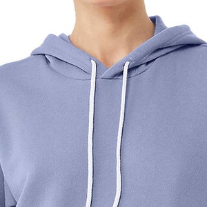 Servicios ODM y OEM, Sudadera con Capucha de Invierno para Mujer, Tejida, 100% Algodón, Felpa, de Alta Calidad, con Bolsillo Canguro Frontal, Personalizable - Product Image 4