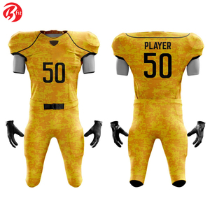 Sublimation Printed Latest Design American Football Jersey New Design OEM Service <b>Men</b> American football tops - Product Image 3