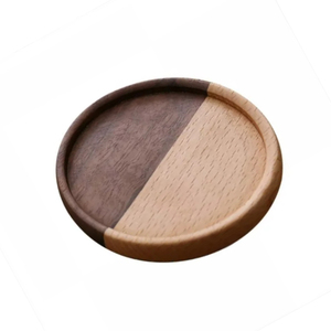 ที่รองแก้วไม้ส่วนบุคคลสำหรับของขวัญสุดพิเศษที่กำหนดเองที่รองแก้วไม้แกะสลักฟรีสำหรับให้เป็นของขวัญขายดีทำจากไม้ฟรี - Product Image 1