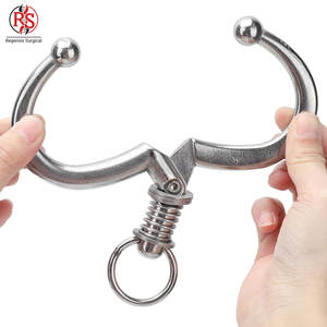 Sujetador de toros profesional con resorte, herramienta para ganado de acero inoxidable, sujetador de toros con resorte - Product Image 3