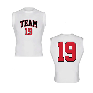 Ensemble d'uniformes de football américain 7v7 personnalisés à bas prix, imprimés par transfert thermique, respirants, grande taille, légers, vêtements de sport - Product Image 5