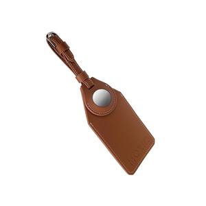 Etiqueta de equipaje con inserción de tarjeta personalizada Regalo de viaje de estilo de solapa tradicional para él Hecho a mano - Product Image 3