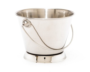 Premium Quality <b>Mini</b> Stainless Steel Pail 9 cm & 10 cm Sizes for Home Use & Food Storage SS202 Grade Tableware - Product Image 2