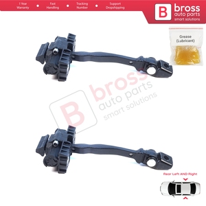 BDP1670-1 2 Pièces Charnière de porte arrière avec dispositif de freinage et de limitation pour ID.3 E11 E12 Born K11 10A839249 - Product Image 2
