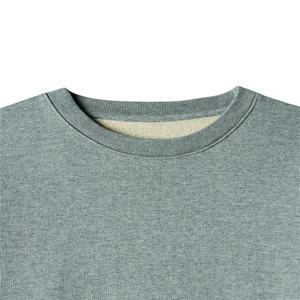 Nouveau sweat à capuche pour homme en automne, 100% coton molletonné, couleurs unies personnalisées, logo streetwear, écologique, séchage rapide, respirant, HI 2026 - Product Image 3