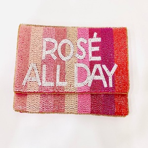 Pochette de soirée personnalisée de luxe pour la Saint-Valentin, conçue à la main, avec des perles, pour un look élégant et luxueux - Product Image 1