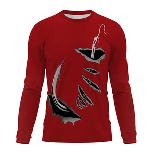 Camisas de pesca de secado rápido Sublimación de poliéster Protección solar Ropa de pesca Jersey de manga larga Ropa deportiva Camisas de pesca - Product Image 6