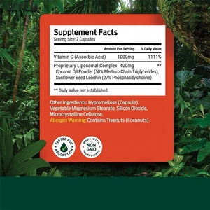 Cápsulas de Vitamina D3 5000 UI <span class=keywords><strong>K2</strong></span> Orgánicas Vegetarianas de Marca Privada OEM, con Silicio de Bambú, para la Salud Ósea, Absorción de Calcio y Apoyo Inmunológico - Product Image 3