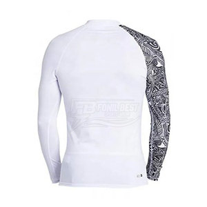Custom Design Your Own Breathable Men's Rash Guard-Private Label Training Wear with Custom Colors & Sizes High Quality - Product Image 2
