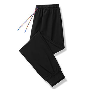 Oem design de logo personnalisé pantalon de sport extensible mince et ample de grande taille pour hommes vêtements d'extérieur parfaits pour l'été - Product Image 3
