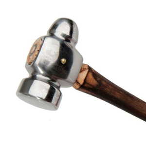 Marteau de maréchal-ferrant professionnel pour le clouage de sabots de cheval, 12 pièces, manche en bois de 15 pouces, marteau vétérinaire en acier - Product Image 4