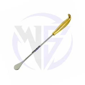 Disector de mama de alta calidad, hoja angulada de 33 cm, instrumento quirúrgico con mango dorado para cirugía plástica y reconstructiva - Product Image 2