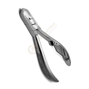 Coupe-ongles professionnel en acier inoxydable argenté pour orteils coupe-ongles à doigt robuste pour podiatrie - Product Image 6