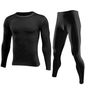 Chándales para hombre, Camiseta larga para gimnasio, mallas, conjunto deportivo para correr para hombre, ropa para correr, traje - Product Image 3