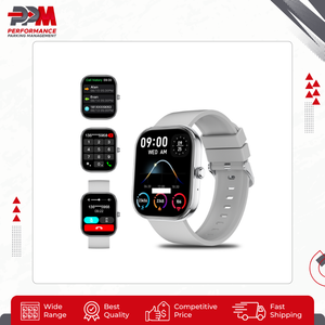 Vente exclusive Montre connectée GPS de surveillance de la santé Suivi de la forme physique Boussole Réveil Répondre aux appels Design carré AMOLED Caoutchouc - Product Image 5