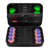 Étui rigide pour fléchettes en EVA, étui de rangement pour outils, 24,7x17,8x7cm, couleur et design personnalisés, MOQ 100 pièces