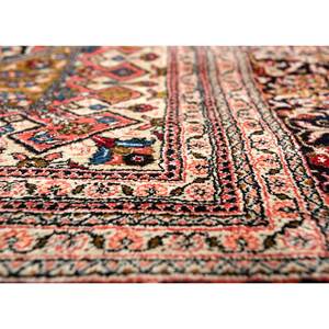 Tapis en soie noués à la main Gulmarg Ivory pour la maison - Motif médaillon rectangulaire en viscose pour adolescents, idéal pour salon et couloir - Product Image 3