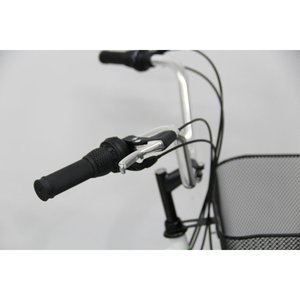 Bicicleta de Carga Eléctrica Dorello 2960 con Canasta Grande, 18 Velocidades, Capacidad de Carga de 100 kg, Cuadro Totalmente Amortiguado para Transporte en Carretera - Product Image 3