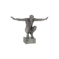 Nouvelle sculpture artisanale en métal représentant une personne humaine, design moderne, haute qualité, décoration pour la maison et le bureau, objet solide, cadeau d'anniversaire