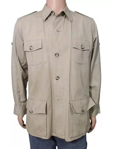 Vestes Safari personnalisables Vente en gros d'usine Service de créateur de qualité supérieure et solutions de fabrication de vêtements sur mesure - Product Image 1