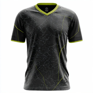 เสื้อฟุตบอลแบบซับลิเมชั่น โพลีเอสเตอร์ 100% เสื้อฟุตบอลสำหรับผู้ใหญ่ พิมพ์ลายเสื้อฟุตบอล - Product Image 3