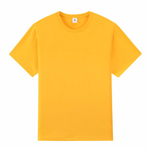 T-shirt en tricot 100% coton décontracté pour homme Coupe ample 280 grammes Poids en tissu Logo avant avec motif unique - Product Image 5