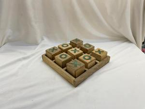 Handcrafted <b>Wooden</b> 3D Tic Tac Toe <b>Board</b> <b>Game</b> Unique <b>Wooden</b> Crafts Product - Product Image 4