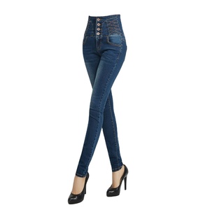 Stretch Regular Fit Pants Business Casual Estilo clásico Moda Mid Pantalones Jeans de mezclilla para hombres - Product Image 6