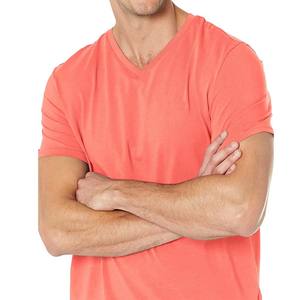 มาถึงผู้ชายผ้าฝ้ายธรรมดาเสื้อเปล่าเสื้อTที่กําหนดเองพิมพ์ที่กําหนดเองUnisexอินทรีย์Fine Jerseyเสื้อแขนสั้นเสื้อT - Product Image 3