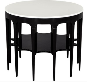 Console Coffee Table Luxury New Fancy Designer <b>White</b> Colour Stand Customized Design Unique Stylish Console Centre Table - Product Image 2