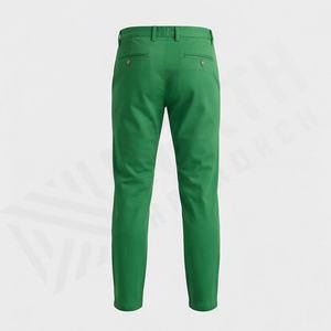 Fabricante de Pantalones Chinos de Algodón para Hombre, Venta de Pantalones Formales, Casuales y de Negocios con Diseño Personalizado, OEM, Corte Ajustado y Elegante - Product Image 2