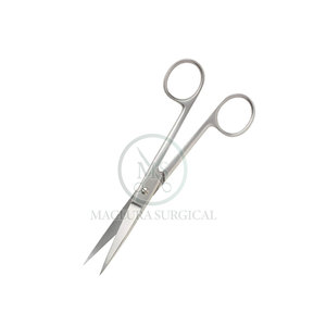 กรรไกรผ่าตัดสแตนเลสใบมีดคมคุณภาพสูงแบบแมนนวลออกแบบมาสำหรับการตัดเนื้อเยื่อที่สะอาดอย่างแม่นยำสำหรับห้องผ่าตัด - Product Image 4