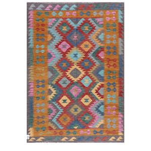Maimana Afghanistan Kilim <b>Rug</b> 201 X 143 cm <b>Area</b> <b>Rug</b> <b>Set</b> - Product Image 1