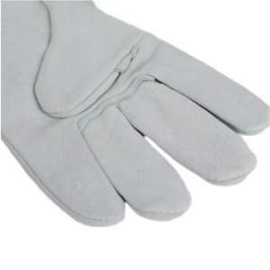 Gants d'usine Gants en cuir de chèvre blanc Gants en cuir de conducteur Gants de travail de conduite pour hommes - Product Image 5