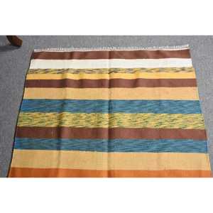 Alfombra de 2.7x8.5 pies, Alfombra Turca Vintage, Alfombra de Lana Marrón Ombré - Product Image 4