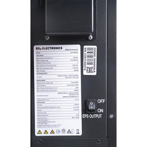 Inversor de Energía Portátil 6000XP para Uso Fuera de la Red, Sistema de Almacenamiento de Energía Doméstica para Respaldo y Uso Independiente - Product Image 5
