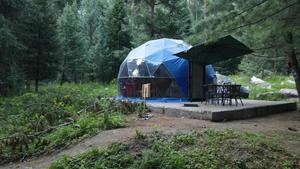 โดม Geodesic ที่ออกแบบมาอย่างมีเอกลักษณ์สำหรับที่อยู่อาศัยและสิ่งอำนวยความสะดวกกีฬาโดมอากาศสำหรับใช้ในการเล่นกีฬา - Product Image 1